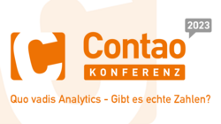 Contao Konferenz 2023: Quo vadis Analytics