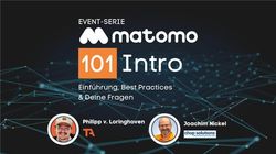 Matomo 101: Einführung zur Event-Serie