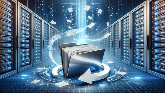 Automatische Archivierung, KI generiertes Bild