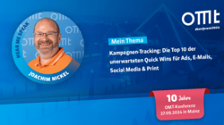 OMT-Konferenz 2024: Top 10 Kampagnen-Tipps