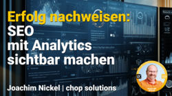 CAMPIXX 2024: SEO mit Analytics sichtbar machen